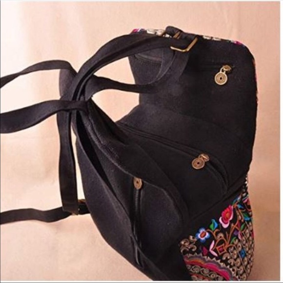 Women’s Embroidered Backpack main image 9